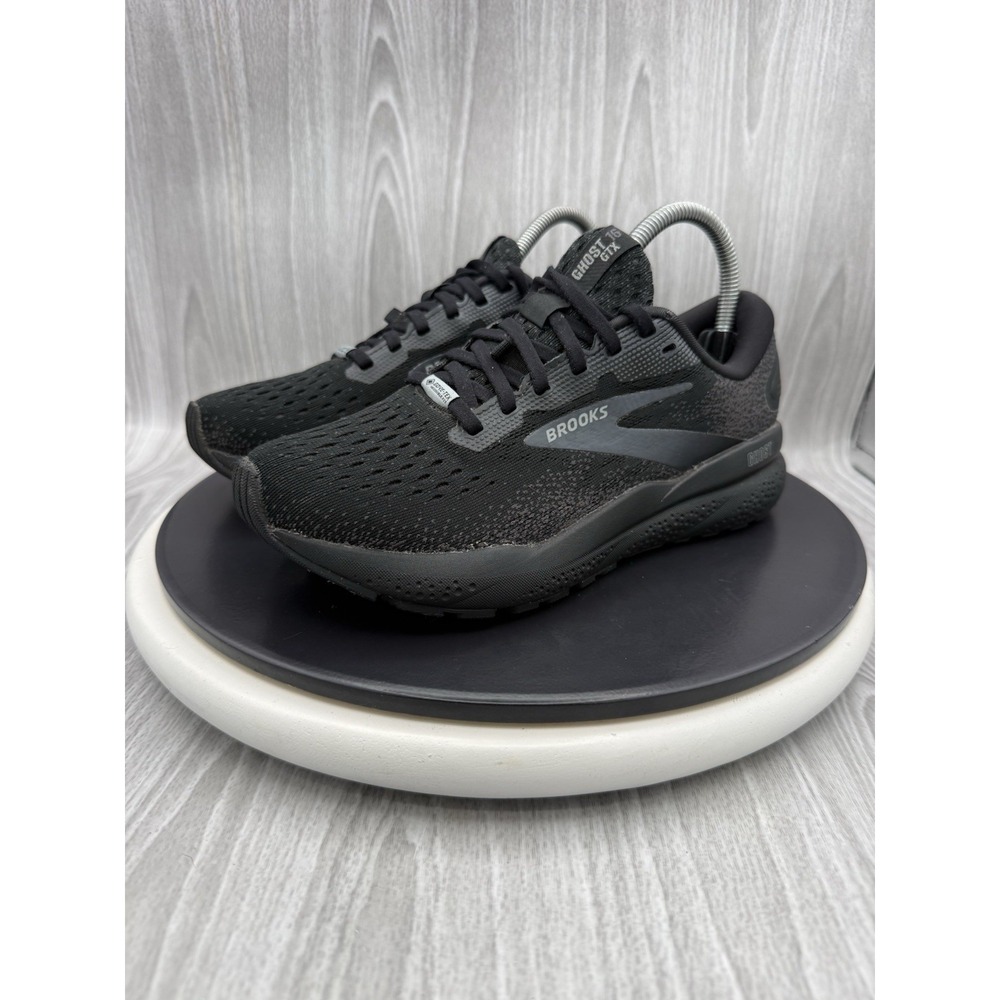 Brooks Ghost 16 GTX Gore-tex Womens Size 7 Black Running Shoes 1204191B020